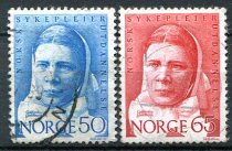 Norge Afa 587 - 88 Stemplet
