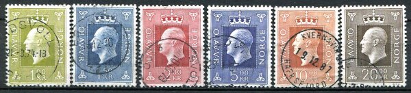 Norge Afa 601 - 06 Stemplet
