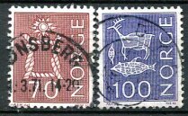 Norge Afa 613 - 14 Stemplet