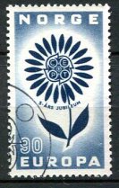 Norge Afa 534 Stemplet