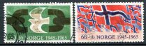 Norge Afa 541 - 42 Stemplet