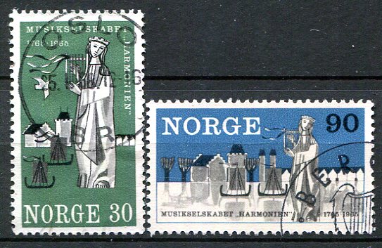 Norge Afa 547 - 48 Stemplet