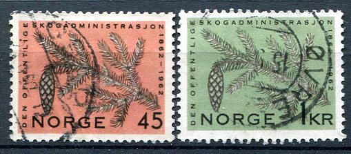 Norge Afa 483 - 84 Stemplet