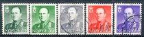 Norge Afa 485 - 89 Stemplet