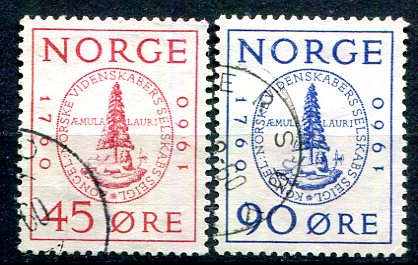 Norge Afa 455 - 56 Stemplet