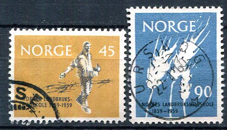 Norge Afa 451 - 52 Stemplet