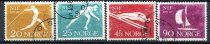 Norge Afa 466 - 69 Stemplet