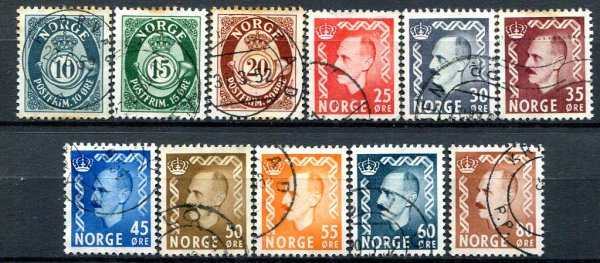 Norge Afa 370 - 80 Stemplet
