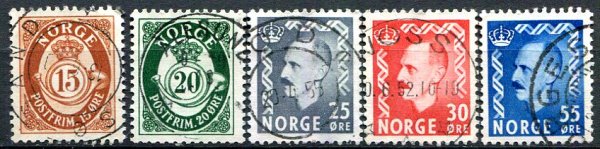 Norge Afa 384 - 88 Stemplet