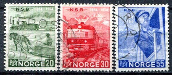 Norge Afa 398 - 00 Stemplet