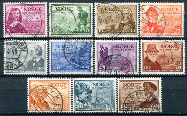 Norge Afa 337 - 47 Stemplet