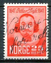 Norge Afa 348 Stemplet