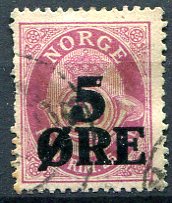 Norge Afa 102 Stemplet
