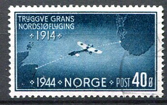 Norge Afa 304 Stemplet