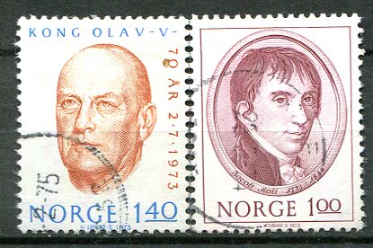 Norge Afa 678 - 79 Stemplet
