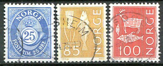 Norge Afa 690 - 92 Stemplet