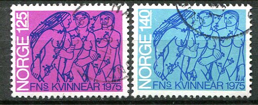 Norge Afa 712 - 13 Stemplet