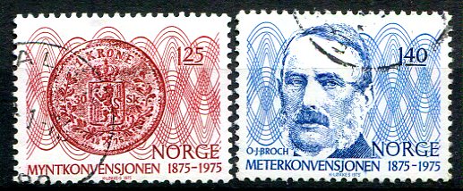 Norge Afa 717 - 18 Stemplet