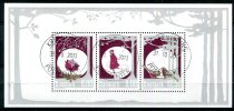 Danmark Afa 1756A - 59A Stemplet Miniark