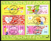 Finland Afa 2170 Stemplet Miniark