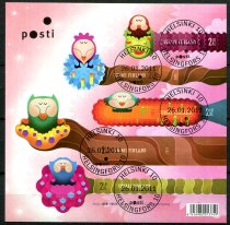 Finland Afa 2080 Stemplet Miniark