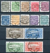 Slesvig Afa 15 - 28 Stemplet