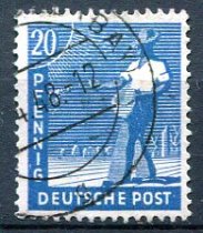 Allieret Fællesudgaver Afa 35 Stemplet