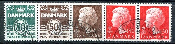 Danmark Afa HS 03 Stemplet Hæftesammentryk