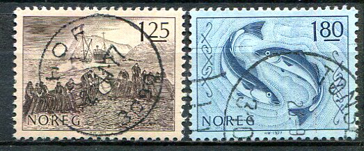 Norge Afa 765 - 66 Stemplet