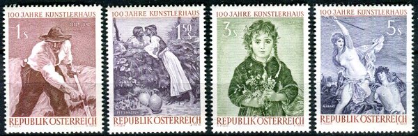Østrig Afa 988 - 91 Postfrisk