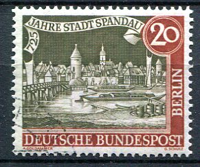 Berlin Afa 158 Stemplet