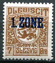 Slesvig Afa 03 Postfrisk