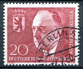 Berlin Afa 191 Stemplet