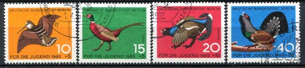 Berlin Afa 248 - 51 Stemplet