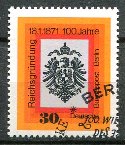 Berlin Afa 378 Stemplet