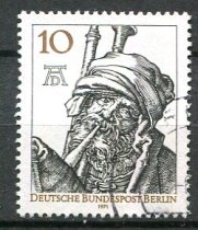 Berlin Afa 389 Stemplet