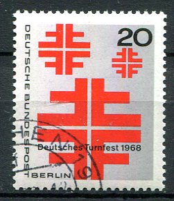 Berlin Afa 318 Stemplet