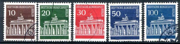 Berlin Afa 268 - 72 Stemplet