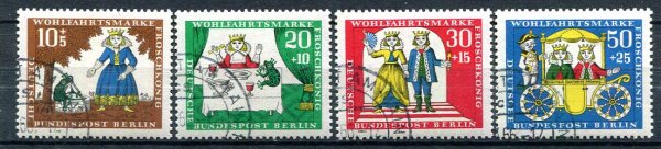 Berlin Afa 277 - 80 Stemplet