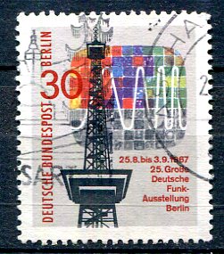 Berlin Afa 306 Stemplet