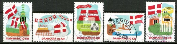 Danmark Afa 1950 - 54 Stemplet