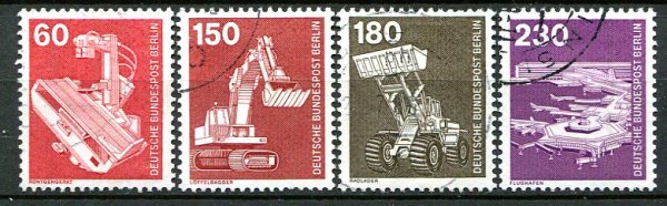 Berlin Afa 580 - 84 Stemplet