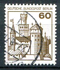 Berlin Afa 609 Stemplet