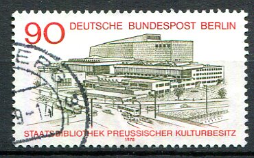 Berlin Afa 575 Stemplet