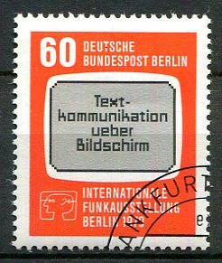 Berlin Afa 598 Stemplet