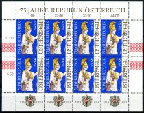 Østrig Afa 2004 Postfrisk Miniark