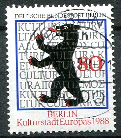 Berlin Afa 798 Stemplet
