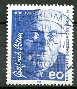 Berlin Afa 758 Stemplet