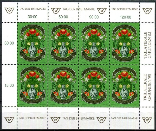 Østrig Afa 2051 Postfrisk Miniark