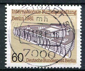 Berlin Afa 647 Stemplet